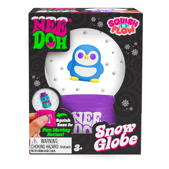 NeeDoh Squish N Flow Snow Globe - 65ZA